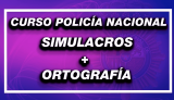 Curso Simulacros + Ortografía (Policía Nacional)
